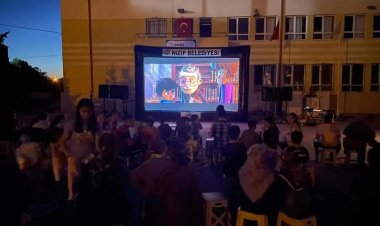 Açık Hava Sinema etkiniği başladı