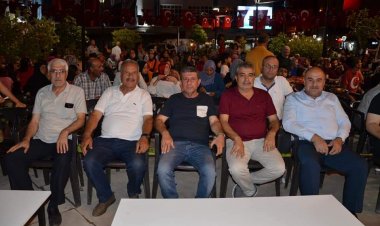 NİZİP TİCARET BORSASI 15 TEMMUZ ETKİNLİKLERİ VE DEMOKRASİ NÖBETİNE KATILDI