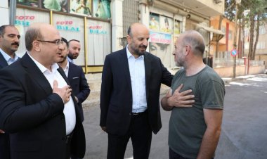 Kirazoğlu ve Sarı esnafları ziyaret etti