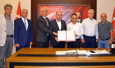 NİZİP GÜMRÜK MÜDÜRLÜĞÜ İÇİN İMZALAR ATILDI