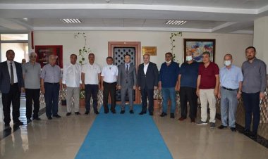 NİZİP TİCARET BORSASI’NDAN YENİ ATANAN KURUM AMİRLERİNE ZİYARET