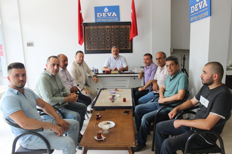 DEVA Partisi Nizip teşkilatı bayramlaştı