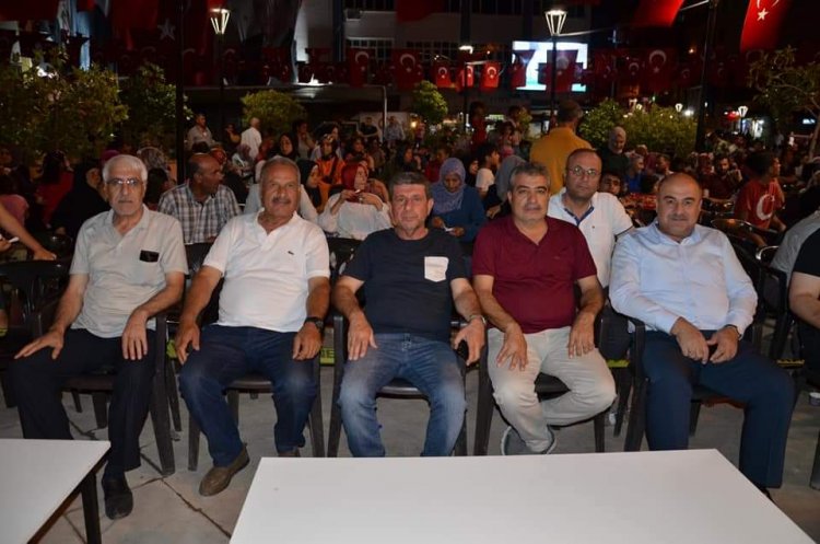 NİZİP TİCARET BORSASI 15 TEMMUZ ETKİNLİKLERİ VE DEMOKRASİ NÖBETİNE KATILDI