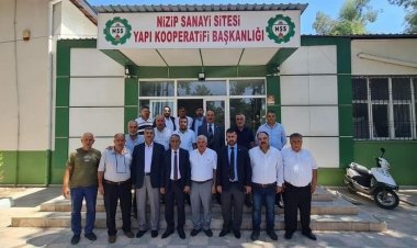 snaf Odalar Birliği Başkanı Özcan'ın Nizip Ziyaretleri