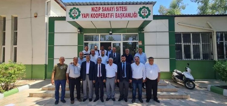 snaf Odalar Birliği Başkanı Özcan'ın Nizip Ziyaretleri 