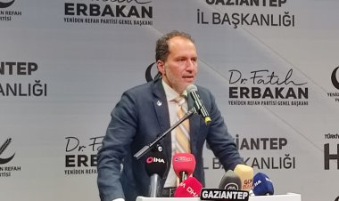 Gaziantep'te Erbakan iktidar ve muhalefeti eleştirdi 