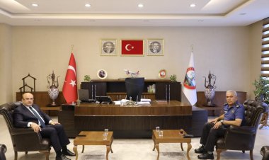 Emniyet Müdürü Önel’den Başkan Sarı’ya ziyaret