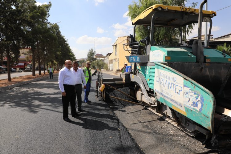 Sanayi Sitesi yeniden asfaltlanıyor