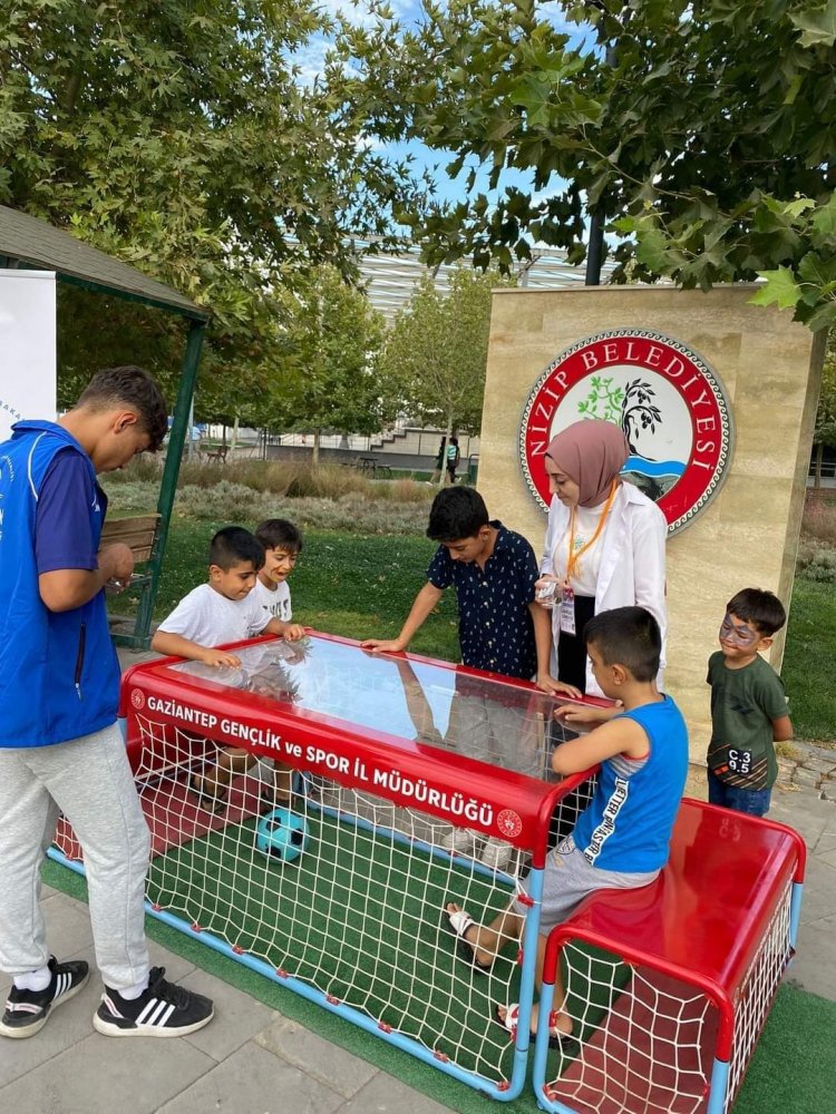 NİZİP’TE SPORTFEST COŞKUSU 