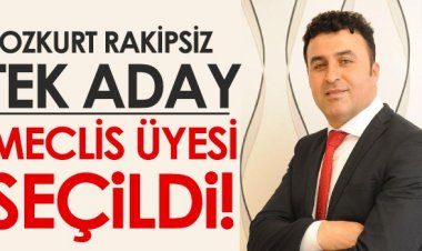 Bozkurt Rakipsiz tek aday