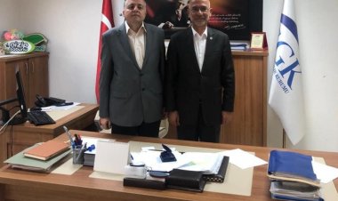 Bakkallar Odasından Nizip SGK'ya Ziyaret