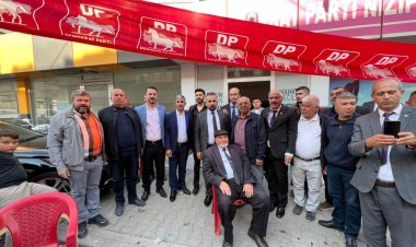 Demokrat Parti Nizip'te kongre heyecanı
