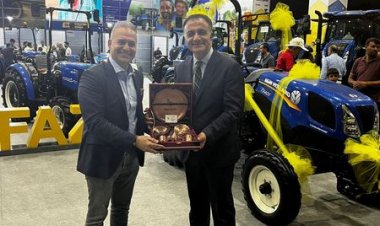 Tarım Fuarının gözdesi Türk traktör