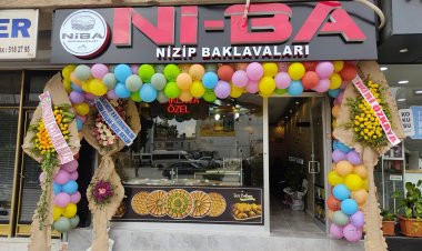 Nizip Baklavaları İkinci Şubesi Hizmete Açıldı