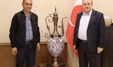 Muhtar Turan'dan Belediye Başkanı Sarı'ya Teşekkür