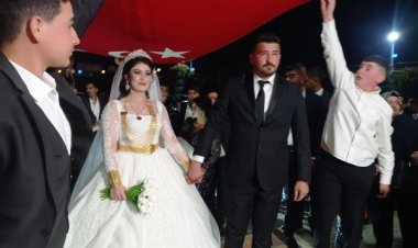 Çapan ve Tunçerdem ailesinin mutlu günü