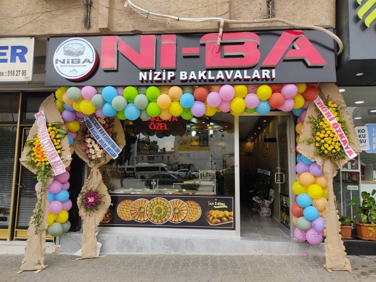 Nizip Baklavaları İkinci Şubesi Hizmete Açıldı