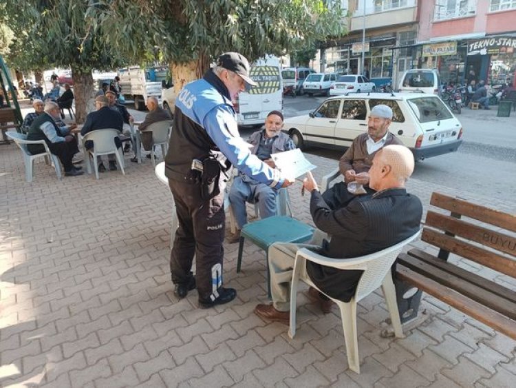 Nizip polisi hırsızlık olaylarına karşı vatandaşları bilgilendirdi