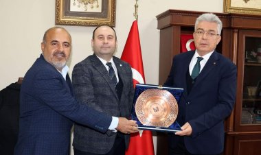 İnşaat Mühendisleri Odası’ndan NTO’ya Hayırlı Olsun Ziyareti