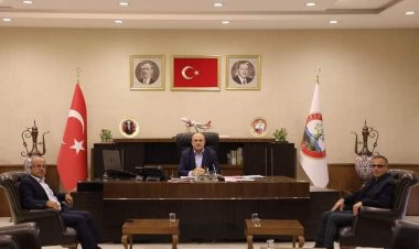 Gazeteciler Derneği'nden Başkan Sarı’ya ziyaret