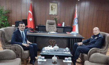 Müftü Özçelik'ten Emniyet Müdürlüğüne Ziyaret