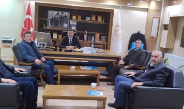 Çiçek'ten Müftü Özçelik'ten Ziyaret 