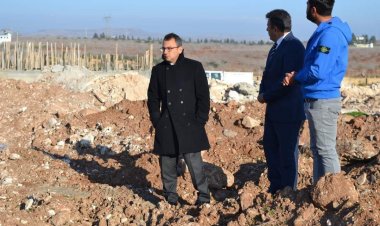 Kaymakam Çağlar spor tesislerini inceledi 