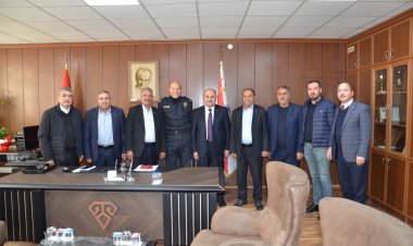 NTB'DEN EMNİYET MÜDÜRÜ DEMİR’E ZİYARET 