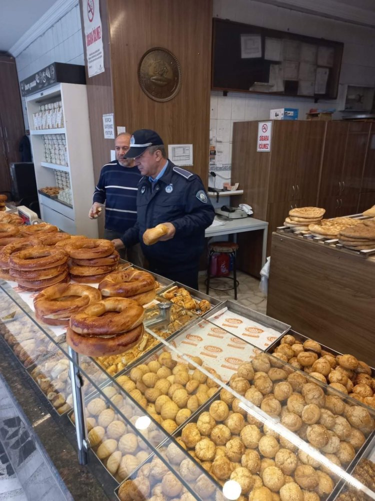 Zabıta ekipleri fırın denetiminde 