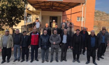 Kaymakam, çiftçiler ile bir araya geldi