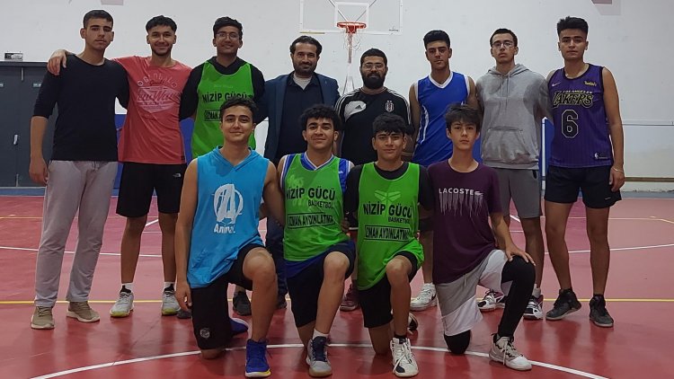 Nizip Gücü Spor Kulübü Basketbol Takımı Hazırlıklarını Sürdürüyor 