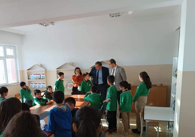 Şube Müdürü Kılıç Maruf Marufoğlu İlkokulu'nu ziyaret etti