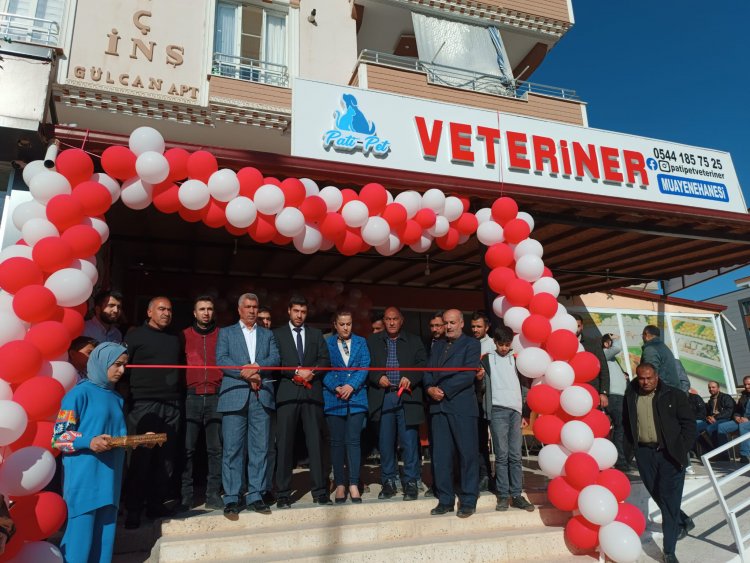 Pati Pet Veteriner Kliniği hizmete açıldı