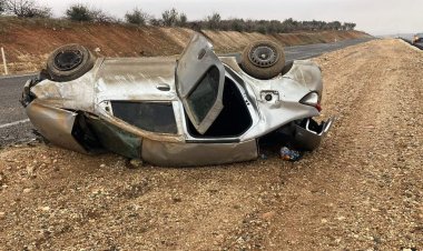 Karkamış Nizip karayolunda kaza; 1 yaralı 