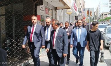 Yeniden Refah Partisi Nizip İlçe Teşkilatı Esnaf ile Buluşuyor