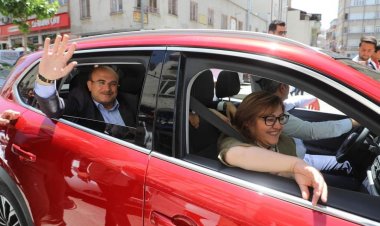 TOGG Nizip yollarında 