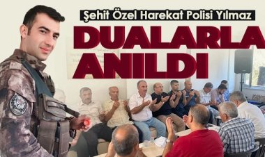 Şehit Özel Harekat Polisi Yılmaz Dualarla Anıldı