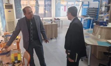 Müftü Özçelik'ten Belediye Başkan Yardımcısı Demir'e Ziyaret