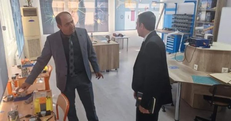 Müftü Özçelik'ten Belediye Başkan Yardımcısı Demir'e Ziyaret