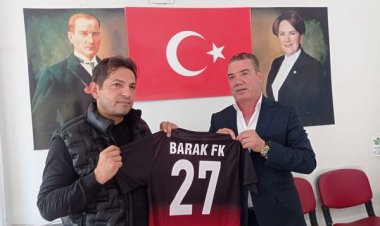 Barak FK Spor Kulübünden İyi Parti'ye Hayırlı Olsun Ziyareti