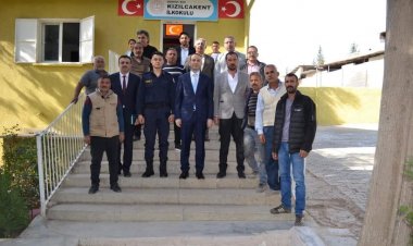 Kaymakam Uğurlu ziyaretlerini sürdürüyor