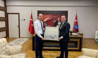 Belediye Başkan Adayı Doğan'dan Kaymakam Uğurlu'ya Ziyaret