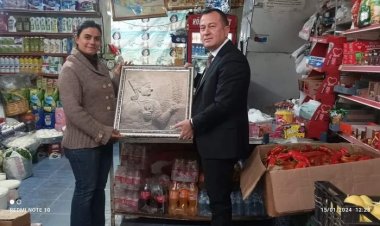 CHP Belediye Başkanı Doğan'dan Bağımsız Nizip Belediye Başkan adayı Polat'a ziyaret