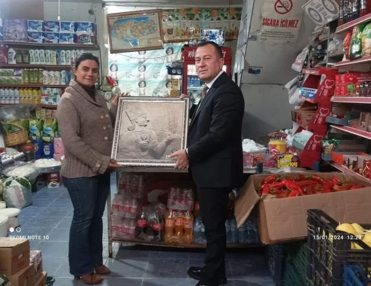 CHP Belediye Başkanı Doğan'dan Bağımsız Nizip Belediye Başkan adayı Polat'a ziyaret