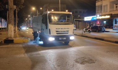 Belediye ekipleri görev başında