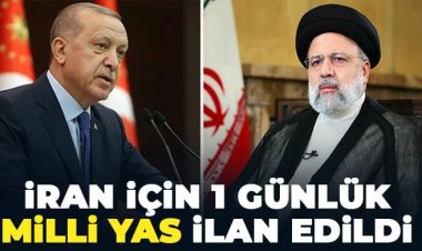 İran için 1 günlük milli yas ilan edildi