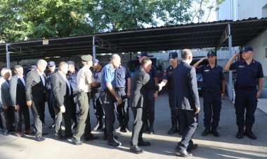 Nizip'te geleneksel bayramlaşma programı