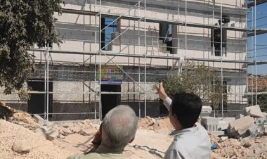 Çanakçı Camii İnşaatı Sürüyor