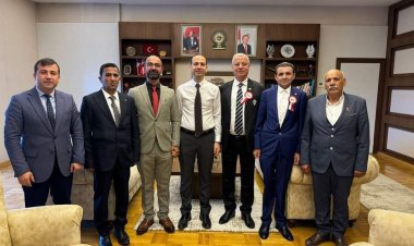 Muhtarlar Günü’nde Kaymakam Uğurlu’ya Ziyaret