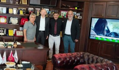 Nizip Spor Kulübü, Hayırsever İşadamı Bilal Çeker’i Ziyaret Etti